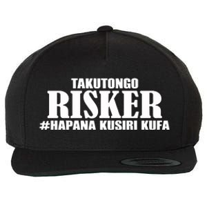 Takutongo Risker Hapana Kusiri Kufa Wool Snapback Cap