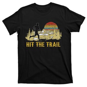 Trail Running Hit The Trail Runner Ultramarathon Running T-Shirt