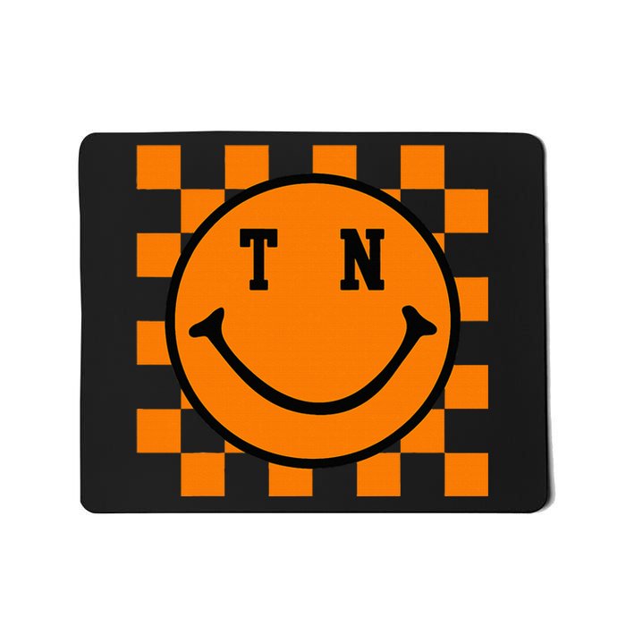 Tennessee Retro Happy Checkerboard Mousepad