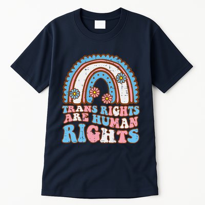 Transg Rights Human Rights Retro Transg Lgbt Women Girl Tall T-Shirt