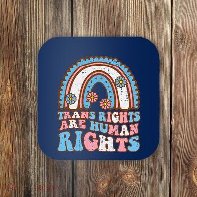 Transg Rights Human Rights Retro Transg Lgbt Women Girl Coaster