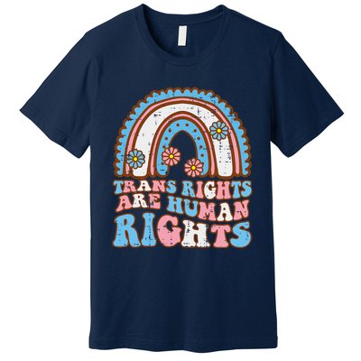 Transg Rights Human Rights Retro Transg Lgbt Women Girl Premium T-Shirt