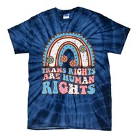 Transg Rights Human Rights Retro Transg Lgbt Women Girl Tie-Dye T-Shirt