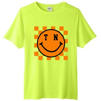 Tennessee Retro Happy Checkerboard Tall Fusion ChromaSoft Performance T-Shirt