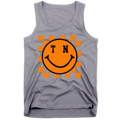 Tennessee Retro Happy Checkerboard Tank Top