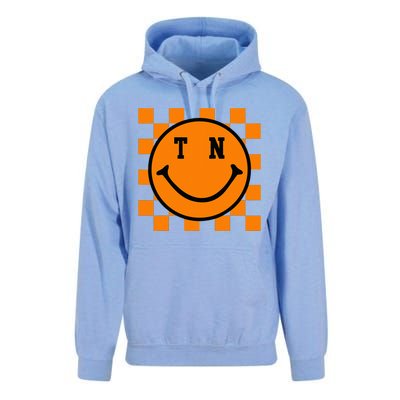 Tennessee Retro Happy Checkerboard Unisex Surf Hoodie