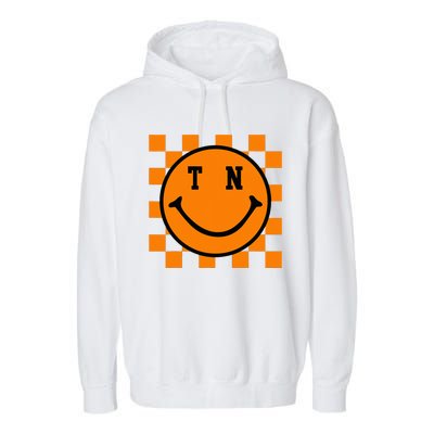 Tennessee Retro Happy Checkerboard Garment-Dyed Fleece Hoodie