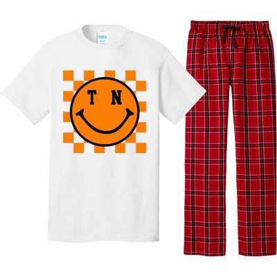 Tennessee Retro Happy Checkerboard Pajama Set