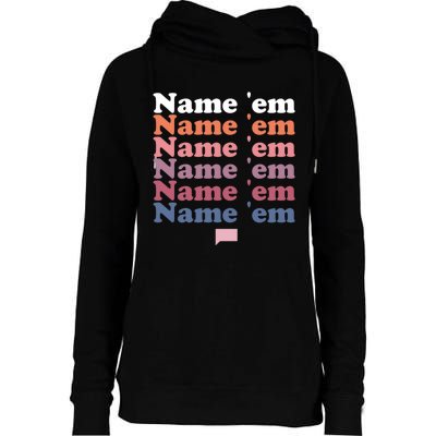 The Real Housewives Of Beverly Hills Name Em Repeat Womens Funnel Neck Pullover Hood