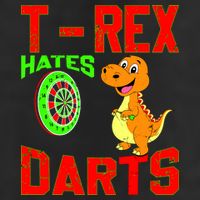 T Rex Hates Darts Cool Comfort Performance Bucket Hat