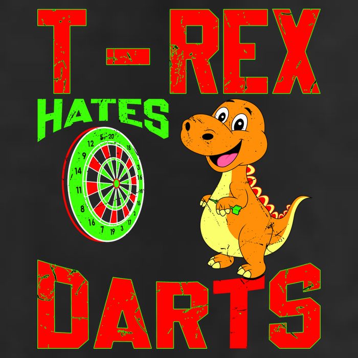 T Rex Hates Darts Cool Comfort Performance Bucket Hat