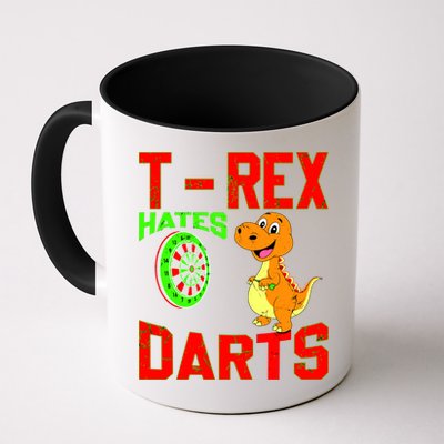 T Rex Hates Darts Mug