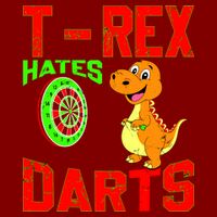 T Rex Hates Darts Performance Shirt