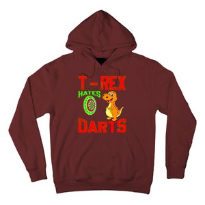 T Rex Hates Darts Hoodie