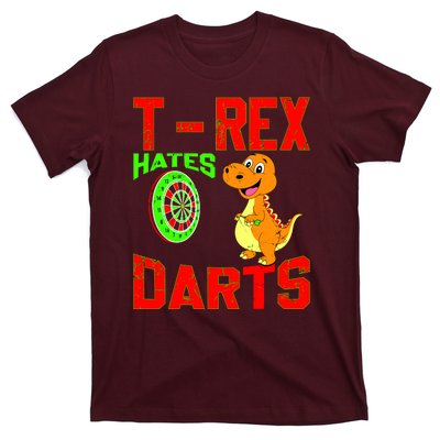 T Rex Hates Darts T-Shirt