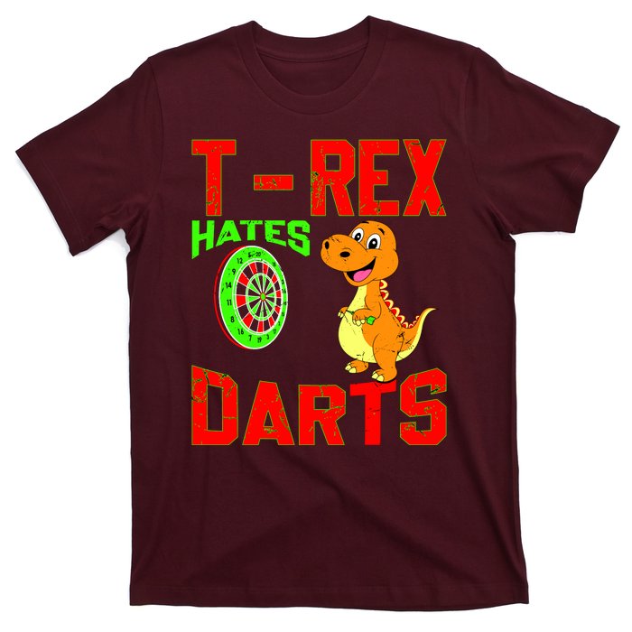 T Rex Hates Darts T-Shirt