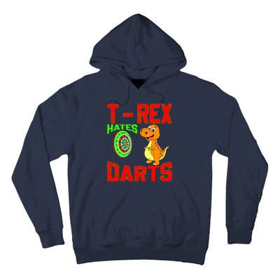 T Rex Hates Darts Tall Hoodie