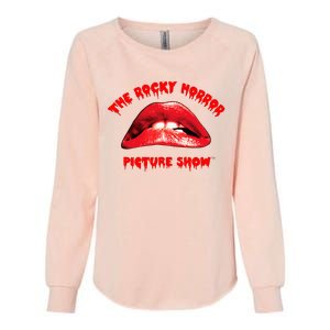 The Rocky Horror Picture Show Lips Womens California Wash Sweatshirt