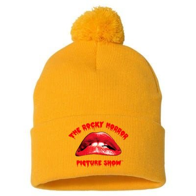 The Rocky Horror Picture Show Lips Pom Pom 12in Knit Beanie