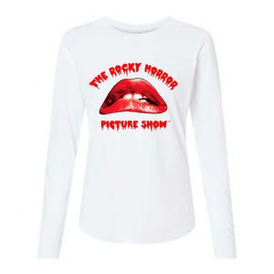 The Rocky Horror Picture Show Lips Womens Cotton Relaxed Long Sleeve T-Shirt