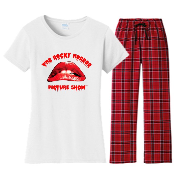 The Rocky Horror Picture Show Lips Women's Flannel Pajama Set