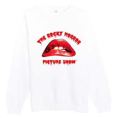 The Rocky Horror Picture Show Lips Premium Crewneck Sweatshirt