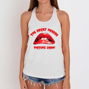 The Rocky Horror Picture Show Lips Women's Knotted Racerback Tank