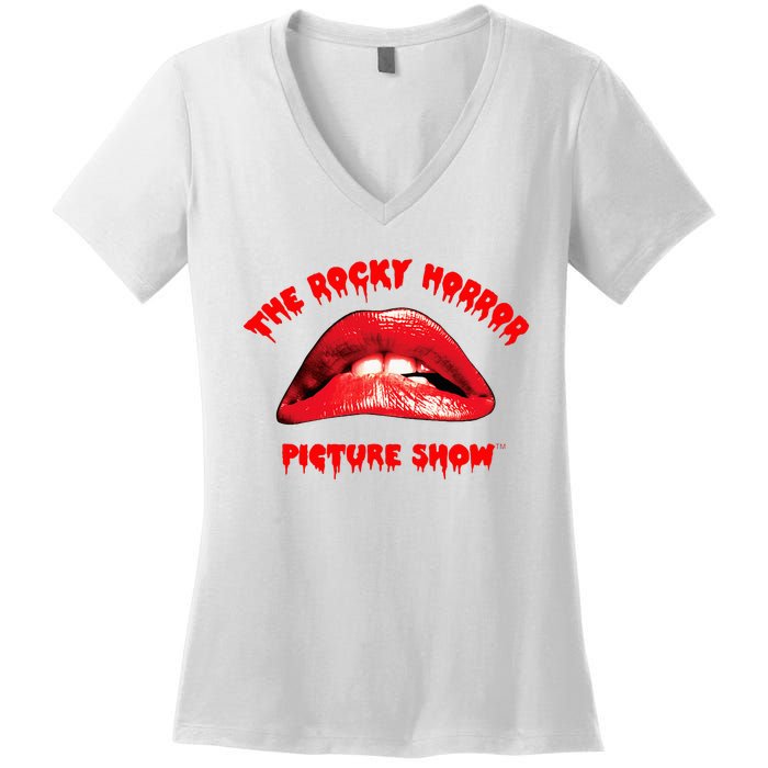 The Rocky Horror Picture Show Lips Women's V-Neck T-Shirt