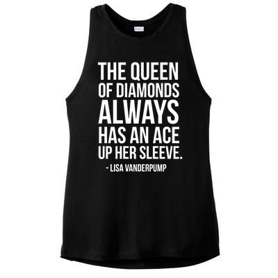 The Real Housewives Lisa Vanderpump Tagline Gift Ladies PosiCharge Tri-Blend Wicking Tank