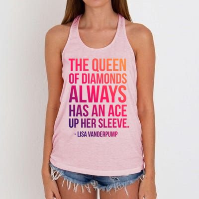 The Real Housewives Lisa Vanderpump Tagline Gift Women's Knotted Racerback Tank