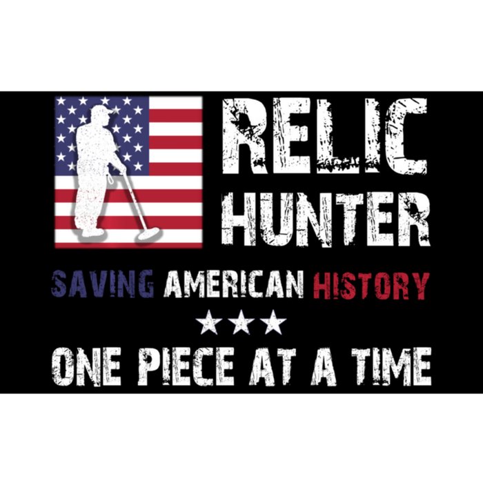 Trending Relic Hunter Metal Detector Treasure Hunting Us Flag Bumper Sticker