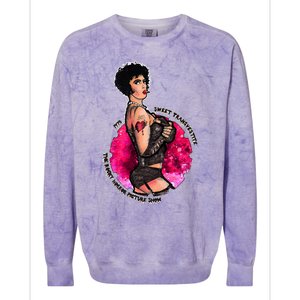 The Rocky Horror Picture Show Colorblast Crewneck Sweatshirt