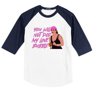 The Real Housewives Of New Jersey Teresa Giudice You Will Not Pop My Love Bubble Baseball Sleeve Shirt