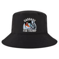 Trump Rides In Garbage Truck S Garbage For Trump Cool Comfort Performance Bucket Hat