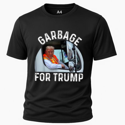 Trump Rides In Garbage Truck S Garbage For Trump Performance Shirt