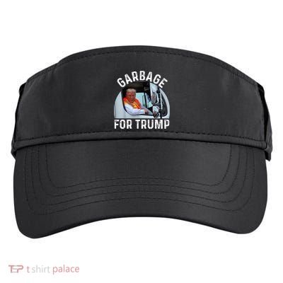 Trump Rides In Garbage Truck S Garbage For Trump Adult Drive Performance Visor