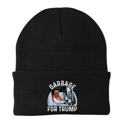 Trump Rides In Garbage Truck S Garbage For Trump Beanie