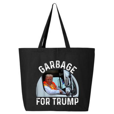 Trump Rides In Garbage Truck S Garbage For Trump 25L Jumbo Tote