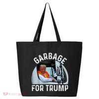 Trump Rides In Garbage Truck S Garbage For Trump 25L Jumbo Tote