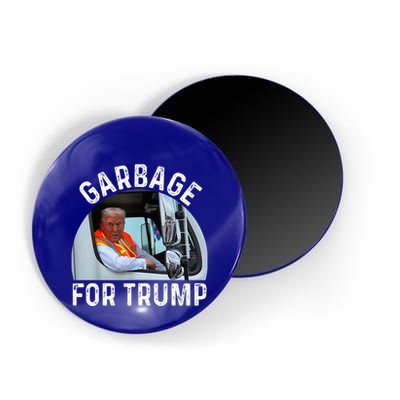 Trump Rides In Garbage Truck S Garbage For Trump Magnet