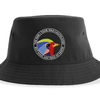 The Risk I Took Was Calculated But Man Am I Bad At Math Sustainable Bucket Hat