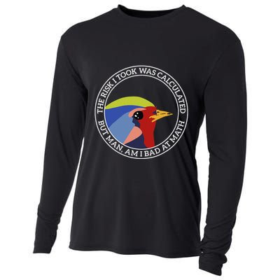 The Risk I Took Was Calculated But Man Am I Bad At Math Cooling Performance Long Sleeve Crew