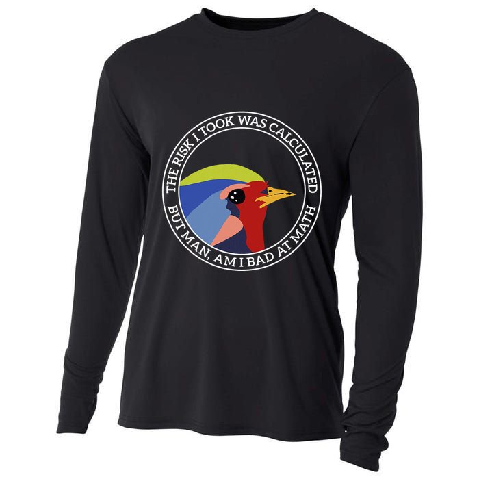 The Risk I Took Was Calculated But Man Am I Bad At Math Cooling Performance Long Sleeve Crew
