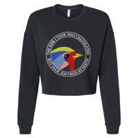 The Risk I Took Was Calculated But Man Am I Bad At Math Cropped Pullover Crew