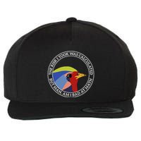 The Risk I Took Was Calculated But Man Am I Bad At Math Wool Snapback Cap