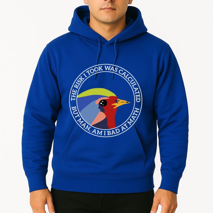The Risk I Took Was Calculated But Man Am I Bad At Math Hoodie