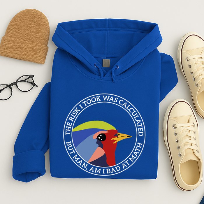 The Risk I Took Was Calculated But Man Am I Bad At Math Hoodie