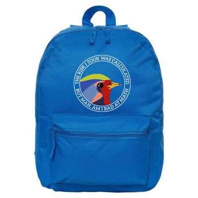 The Risk I Took Was Calculated But Man Am I Bad At Math 16 in Basic Backpack