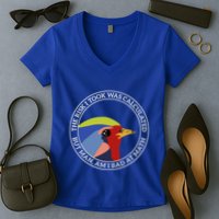 The Risk I Took Was Calculated But Man Am I Bad At Math Women's V-Neck T-Shirt