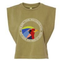 The Risk I Took Was Calculated But Man Am I Bad At Math Garment-Dyed Women's Muscle Tee